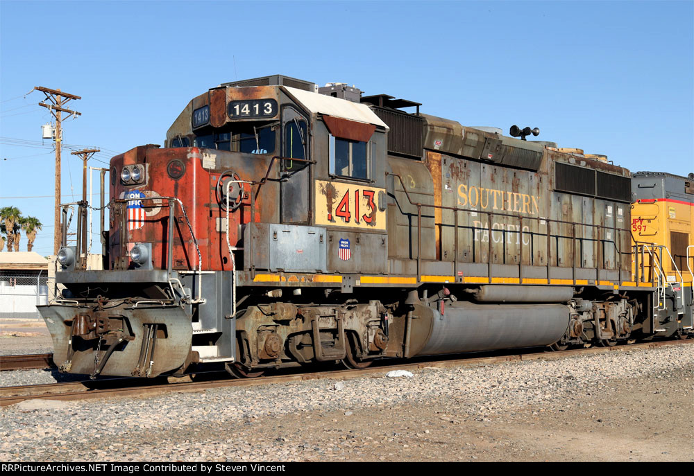 Ex Southern Pacific GP40-2 UP #1413